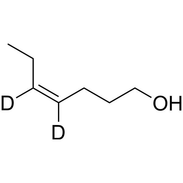 cis-4-Hepten-1-ol-d2